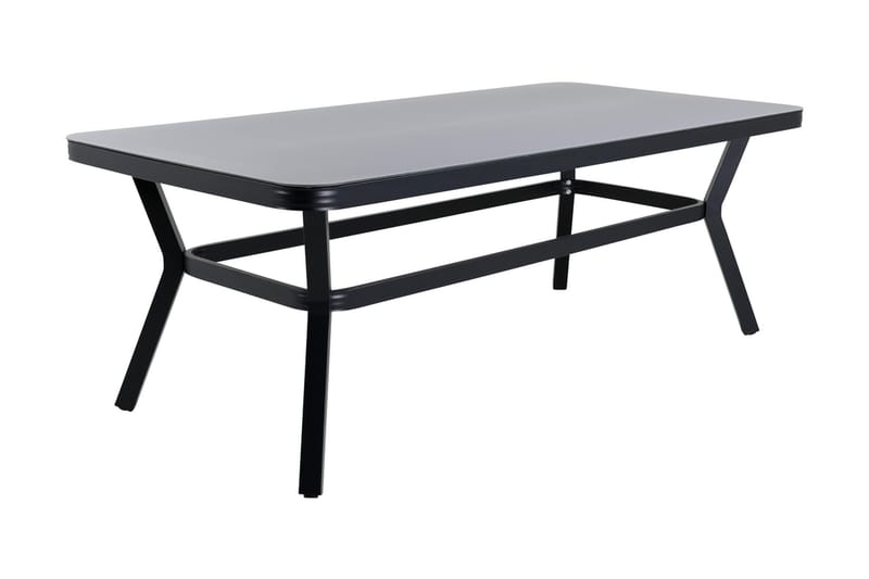 Matbord Vanja 200 cm - Svart/grå - Utemöbler & utemiljö - Utebord & trädgårdsbord - Matbord utomhus