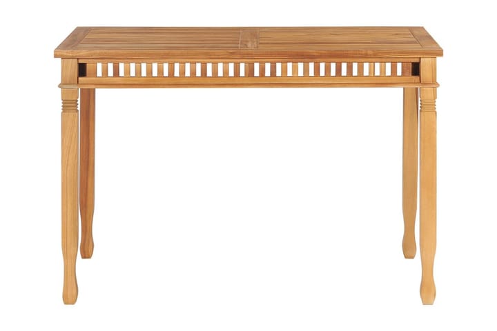 Trädgårdsbord 120x65x80 cm massiv teak - Brun - Utemöbler - Utebord - Matbord