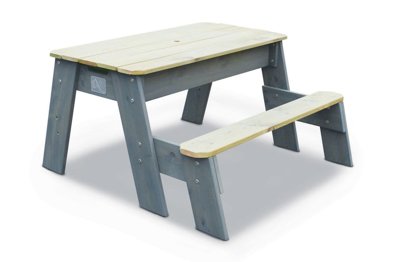 EXIT Aksent Sand-, Water Picnictable (1 Seat) (FSC Mix 100%) - Blå|Beige|Vit - Utemöbler & utemiljö - Utebord & trädgårdsbord - Picknickbord