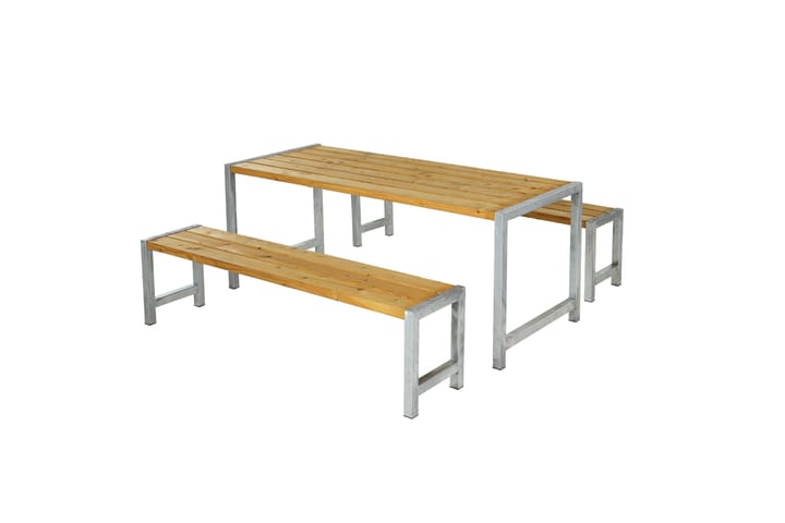PLUS Plankset 186 cm - Trä|natur - Utemöbler & utemiljö - Utebord & trädgårdsbord - Picknickbord