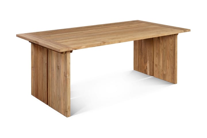 Soffbord 160 cm Natur & Beige - Natur|Beige - Utemöbler & utemiljö - Utebord & trädgårdsbord - Loungebord & soffbord utomhus