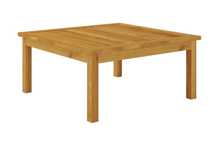 Soffbord för trädgården 63x63x30 cm massivt akaciaträ - Brun - Utemöbler & utemiljö - Utebord & trädgårdsbord - Loungebord & soffbord utomhus