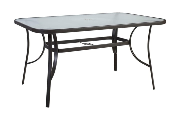 Möbelset DUBLIN bord och 6 stolar färg: mörkbrun - Utemöbler & utemiljö - Utegrupp - Matgrupp utomhus