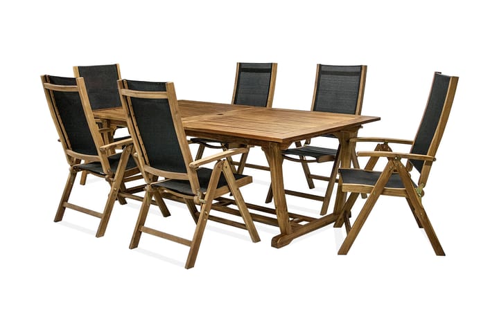 Möbelset FRAMTID bord och 6 stolar - Utemöbler & utemiljö - Utegrupp - Matgrupp utomhus
