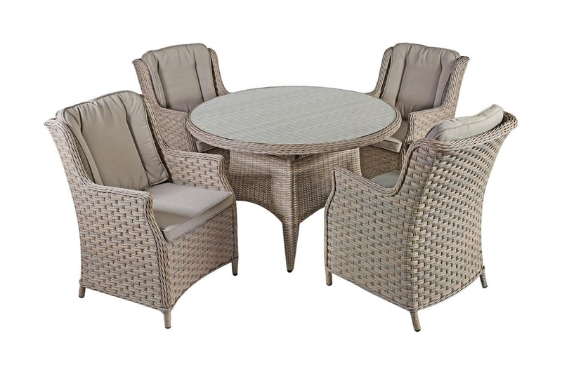Möbelset PACIFIC med 4-stolar D120xH75cm - Utemöbler & utemiljö - Utegrupp - Matgrupp utomhus