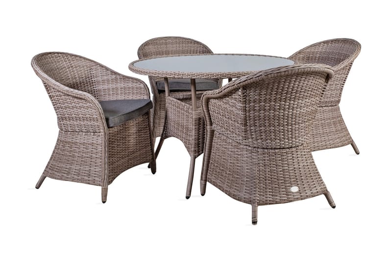 Möbelset SIENA bord och 4 stol - Utemöbler & utemiljö - Utegrupp - Matgrupp utomhus