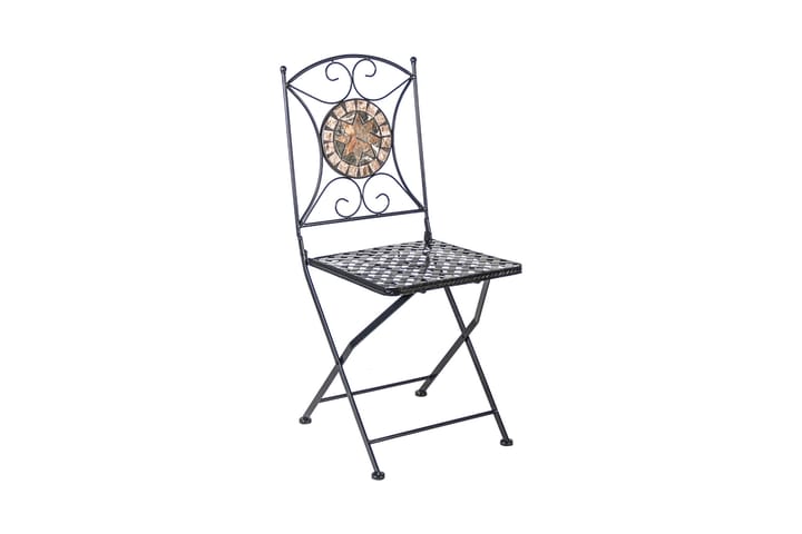 Chair Mosaic 36x36xh70 cm Ihopfällbar - Utemöbler & utemiljö - Utestol & trädgårdsstol - Matstol & karmstol utomhus