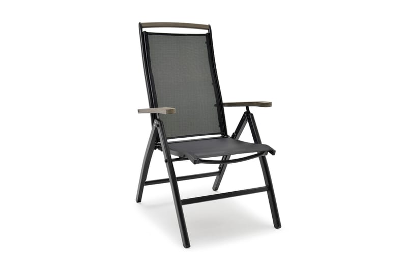 Nydala Positionsstol - Svart|grå - Utemöbler & utemiljö - Utestol & trädgårdsstol - Utefåtölj & loungefåtölj
