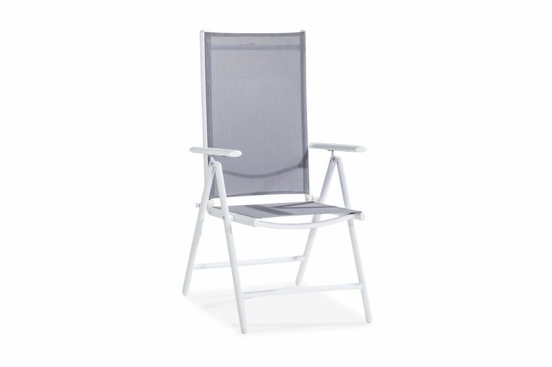 Positionsstol Maggie - Vit/grå - Utemöbler & utemiljö - Utestol & trädgårdsstol - Positionsstol