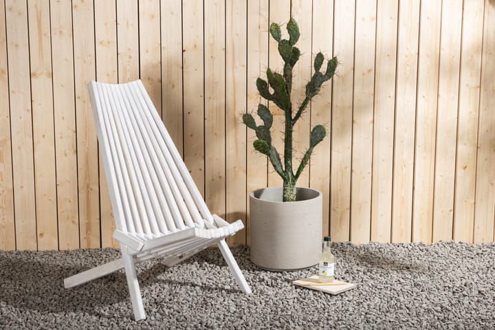 Fåtölj Lounge Vit - Venture Home - Utemöbler & utemiljö - Utestol & trädgårdsstol - Utefåtölj & loungefåtölj