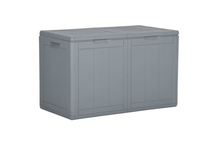 Dynbox 180 liter grå PP-rotting - Grå - Utemöbler & utemiljö - Utomhusförvaring - Dynförvaring - Dynbox & dynlåda