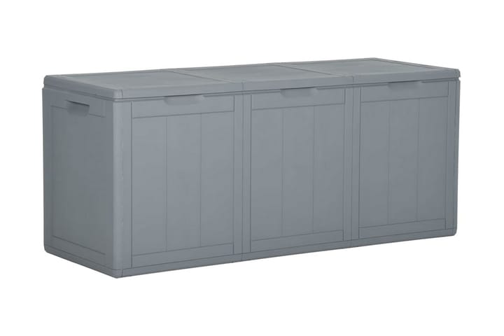 Dynbox 270 liter grå PP-rotting - Grå - Utemöbler & utemiljö - Utomhusförvaring - Dynförvaring - Dynbox & dynlåda