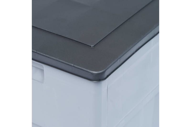 Dynbox 320 liter grå svart - Grå - Utemöbler & utemiljö - Utomhusförvaring - Dynförvaring - Dynbox & dynlåda