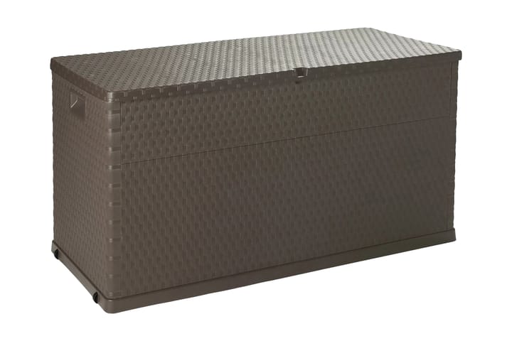 Dynbox brun 120x56x63 cm PP-rotting - Brun - Utemöbler & utemiljö - Utomhusförvaring - Dynförvaring - Dynbox & dynlåda