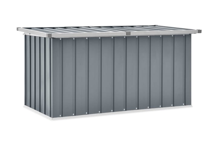 Dynbox grå 129x67x65 cm - Grå - Utemöbler & utemiljö - Utomhusförvaring - Trädgårdstält & förvaringstält