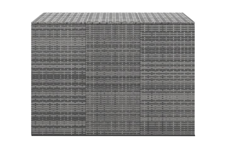 Dynbox PE-rotting 145x100x103 cm grå - Grå - Utemöbler & utemiljö - Utomhusförvaring - Dynförvaring - Dynbox & dynlåda