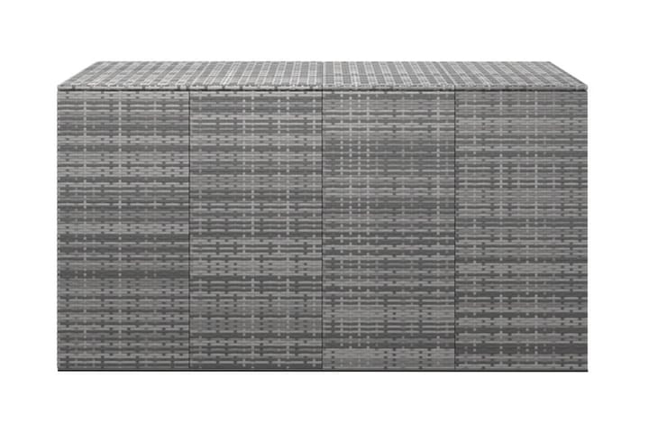 Dynbox PE-rotting 194x100x103 cm grå - Grå - Utemöbler & utemiljö - Utomhusförvaring - Dynförvaring - Dynbox & dynlåda