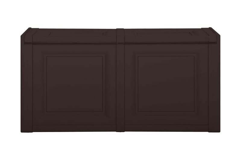 Dynlåda brun 86x40x42 cm 85 L - Brun - Utemöbler & utemiljö - Utomhusförvaring - Dynförvaring - Dynbox & dynlåda