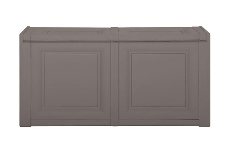 Dynlåda grå 86x40x42 cm 85 L - Grå - Utemöbler & utemiljö - Utomhusförvaring - Dynförvaring - Dynbox & dynlåda