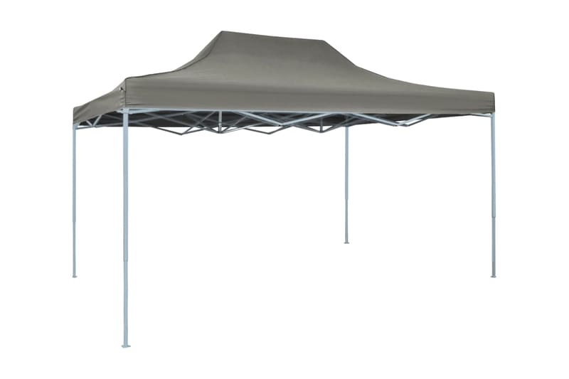 Pop-Up hopfällbart tält 3x4,5 m antracit - Grå - Utemöbler & utemiljö - Utomhusförvaring - Trädgårdstält & förvaringstält - Pop-up tält & eventtält