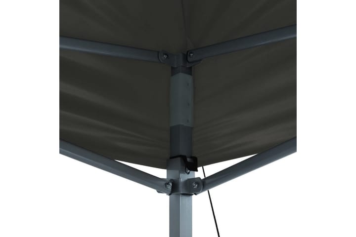 Pop-Up hopfällbart tält 3x4,5 m antracit - Grå - Utemöbler & utemiljö - Utomhusförvaring - Trädgårdstält & förvaringstält
