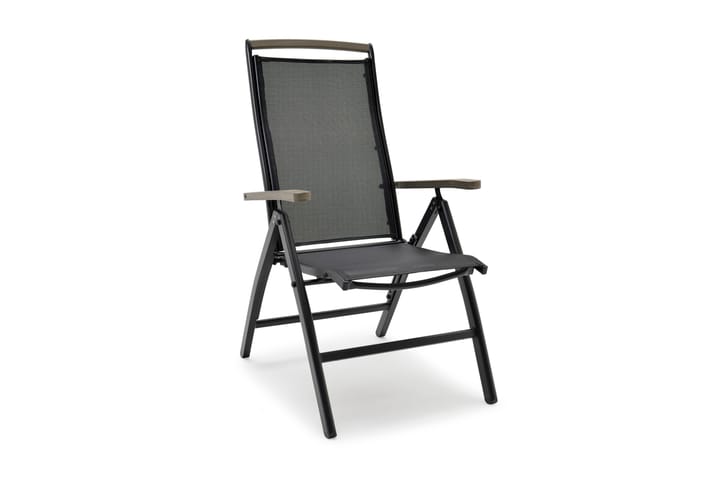 Nydala Positionsstol - Svart|grå - Utemöbler & utemiljö - Utestol & trädgårdsstol - Positionsstol